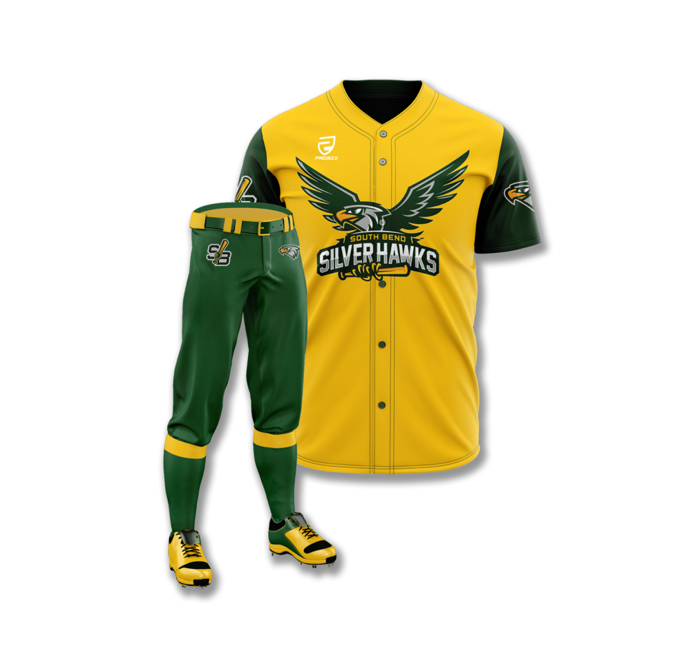 Silver Hawks Baseball Uniform