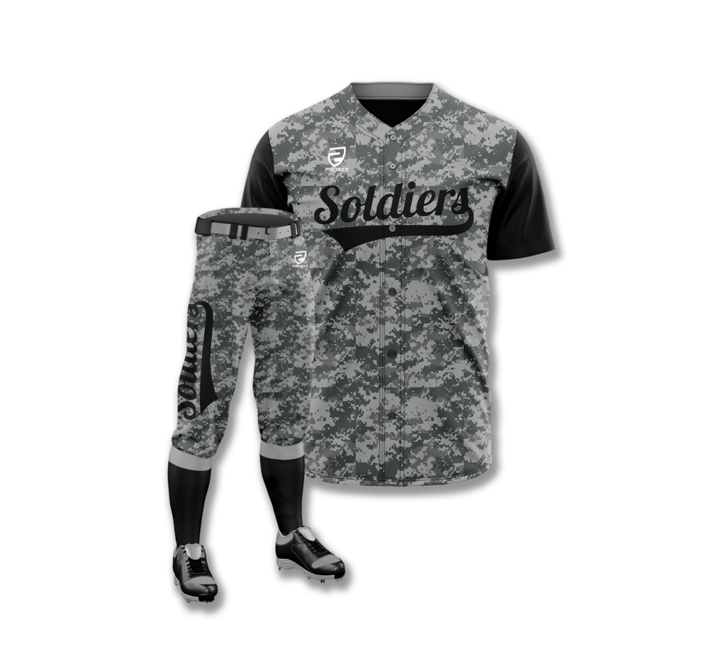 Soldiers Baseball Uniform