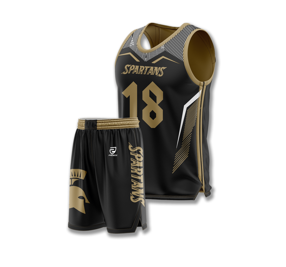 Spartans Basketball Uniform
